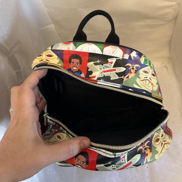 Disney Star Wars Mini Backpack Lucas Film Ltd Colorful - Picture 6 of 6